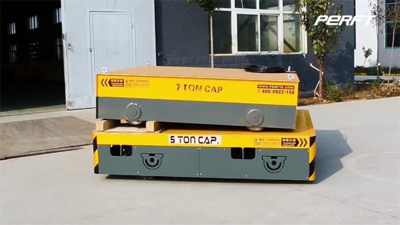 die transfer carts with warning alarm 6t